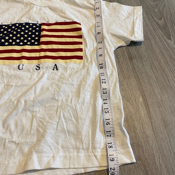 Vintage California USA Flag Baby Tee - Picture 3 of 5